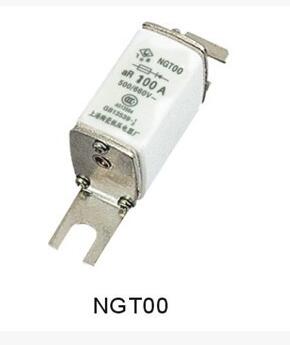 上海陶瓷电器厂NGT00-80A方管形快速熔断器 半导体保护熔断器