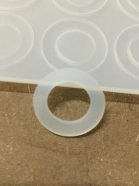 透明硅胶垫圈 白色硅胶垫 脚垫 密封垫片 紧固胶垫 橡胶EVA垫