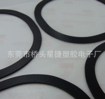 【厂家】黑色橡胶密封圈异型方型Ο型环保橡胶垫3M背胶 硅胶圈