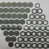 厂家供应锂电池18650青稞纸面垫 1-8联绿色绝缘垫片 规格齐全