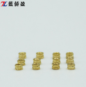 热熔热压注塑铜螺母M1.4-345手机螺母 铜螺母镶件嵌件加工定制图2