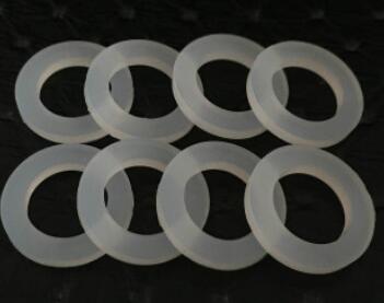 硅胶密封圈硅胶垫片4分6分白色硅胶垫片防水耐高温4分6分硅胶平垫