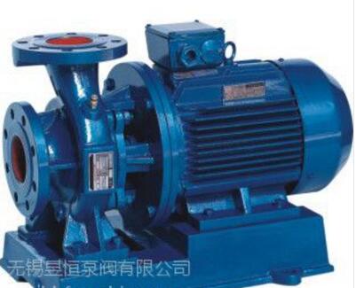 专业提供ISW80-160型号卧式管道离心泵-无锡昱恒无锡离心水泵