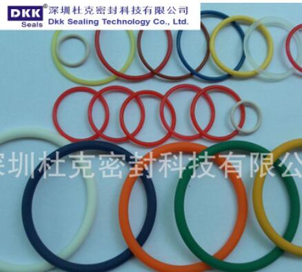 精密Silicone O-Rings 环保无毒彩色有机硅塑料O型密封圈