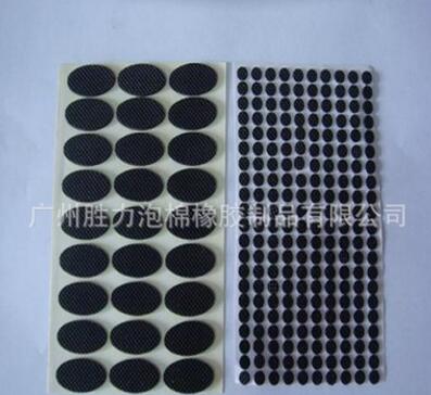 黑色橡胶垫 单双面防滑防震橡胶垫片 防震防滑硅胶制品