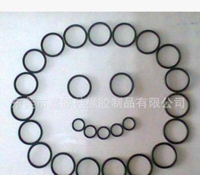 O型黑色密封圈 非标准件橡胶密封 硅胶防水圈