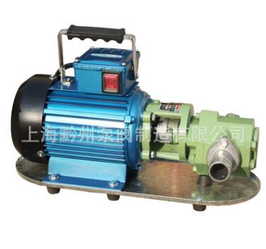 批发电动抽油泵 卧式齿轮抽油泵 低压力微型手提式节能自吸输油泵