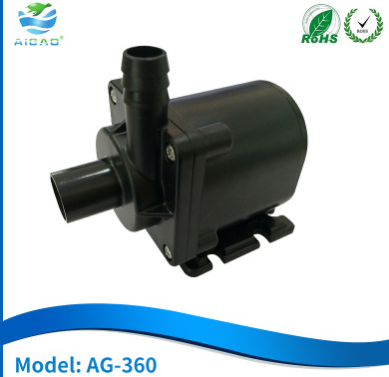 现货提供 AG-360太阳能直流水泵 微型直流水泵 水耕机直流潜水泵