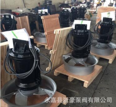环保处理设备 QJB系列潜水搅拌机铸铁材质 污水处理图2