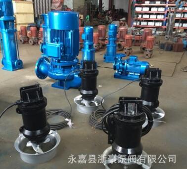 环保处理设备 QJB系列潜水搅拌机铸铁材质 污水处理图3