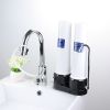 批发优质净水器家用净水机 自来水滤水器 双筒 台式 龙头过滤器
