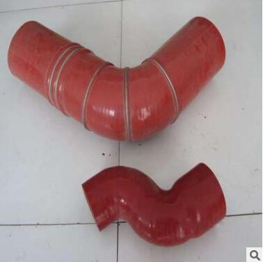 供应各种规格的硅橡胶弯管 90度弯管 异形弯管图2