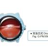 日本KITZ北泽蝶阀/G-PN16WJAF双法兰涡轮蝶阀