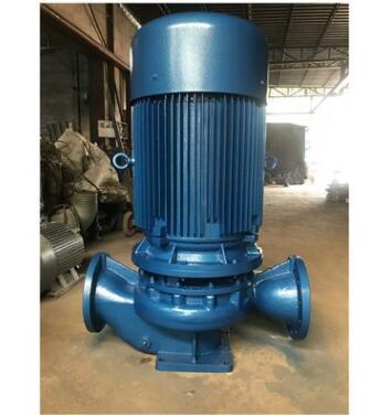 立式管道泵离心泵规格 单级清水管道泵三相热水循环管道离心泵