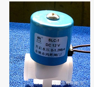SLC-1/4鸿辉厂家直销直动式饮水机直饮机水电磁阀DC12V24VAC220V