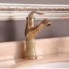 全铜欧式淋浴花洒套装 家用淋雨喷头套装 挂墙式仿古金色淋浴器