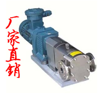 浙江转子泵厂直销 不锈钢转子泵 食品泵无极调速转子泵 LQ3A-6