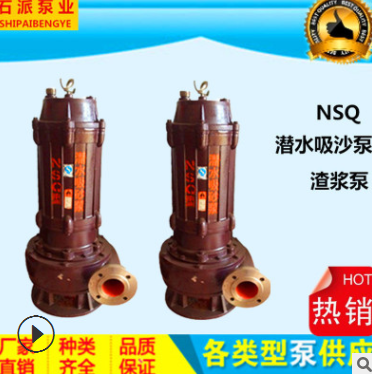 NXSQ50-25-12抽沙泵 吸沙泵 泥浆泵 带搅拌河道鱼塘水坑清淤泵