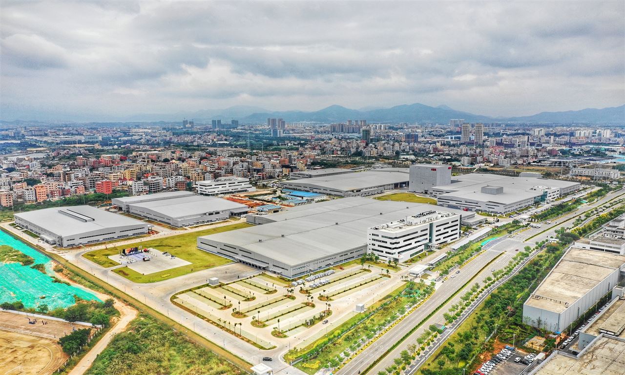 ABB厦门工业中心鸟瞰图