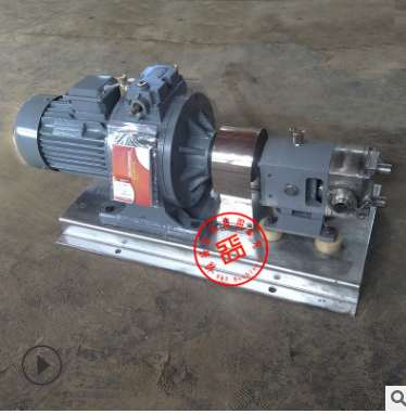 厂家直销 凸轮转子泵高粘度食品泵不锈钢凸轮转子泵可定制