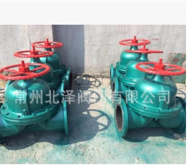 法兰隔膜阀批发 国标手动衬胶隔膜阀 江苏G41J-10手动衬胶隔膜阀图2