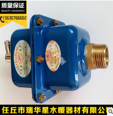 专业供应立式蓝阀ZPF-0.6型排气阀 全自动排气阀暖气排气阀图2
