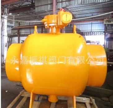 缩径全焊接球阀 发散燃气全焊接球阀Q67F 直埋式焊接球阀图2