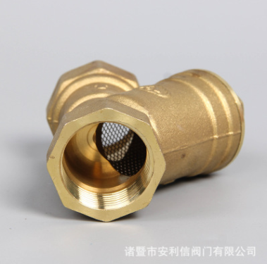 安利信铜过滤器Y型过滤器DN8-DN10-15-20-25