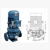 ISG65-200B立式管道泵 IRG65-200B立式离心泵