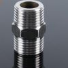 定制不锈钢短丝 进水管接头管件 多规格外丝直接对丝短丝对接
