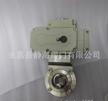 D961X不锈钢 卫生级 焊接 电动 软密封 蝶阀图2