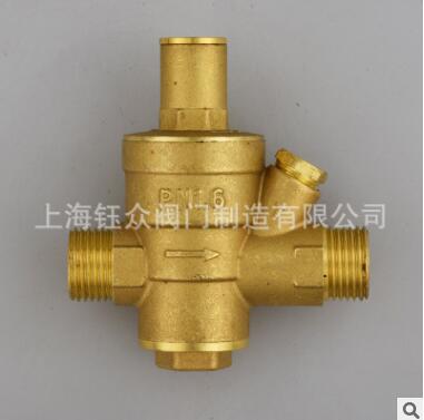 厂家直销 自来水家用减压稳压阀 热水器净水器外丝减压阀DN15图1