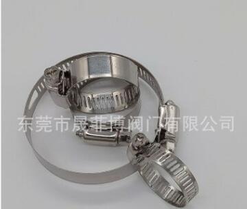 不锈钢美式喉箍 通讯监控抱箍管夹 风管胶管氧气管卡 油管卡箍图3