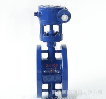 DN100,手动蝶阀,涡轮蝶阀,法兰,蝶阀厂家,D343H,25C图3