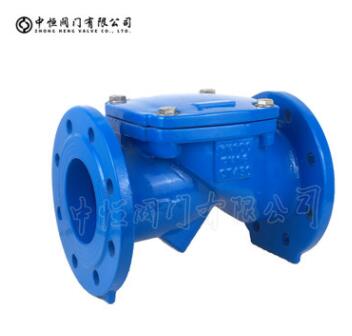 厂家直销 球墨铸铁 国标 橡胶瓣止回阀 H44X-16（SFCV)图2