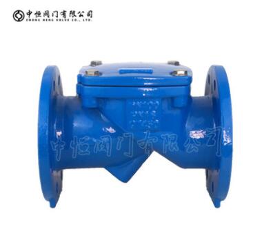 厂家直销 球墨铸铁 国标 橡胶瓣止回阀 H44X-16（SFCV)图3