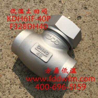 批发KDH61F-40P低温止回阀 品质保证