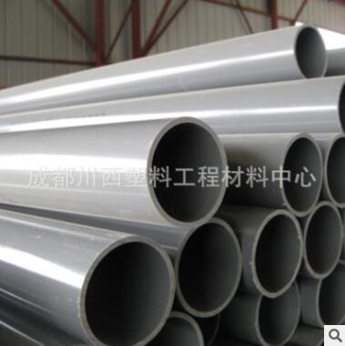 PVC管 灰色UPVC硬塑料管材 PVC-U化工管、给水管 厂家直销图3