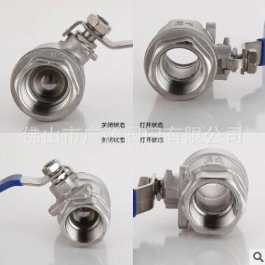 304不锈钢一片式球阀阀门Q11F蒸汽水阀开关图3
