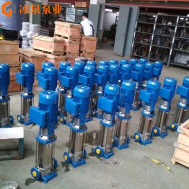 不锈钢GDL立式多级泵 耐腐蚀立式多级泵 增压泵高压水泵多级泵
