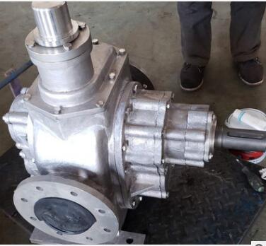 森鑫厂家直销KCB-1200大流量不锈钢齿轮泵 卧式高粘度高温齿轮泵图2
