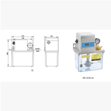 BE-2232-2L电动润滑泵 2升润滑泵 稀油润滑泵 记忆润滑/开机润滑