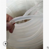厂家直销透明硅胶管硅胶吸管10*6白色硅胶软管 工业高温水管现货