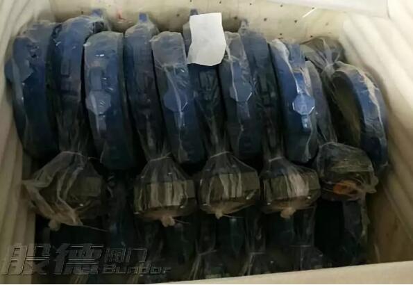 中东某国某经销商采购般德对夹蝶阀、蝶式止回阀等产品