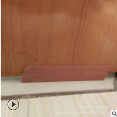 厂家直销橱柜门密封条实木门板玻璃压条 家具封边条硅胶条图2