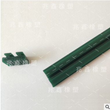 厂家现货 硅胶异型门窗橡胶密封条 玻璃钣金木板边缘保护硅胶条图2