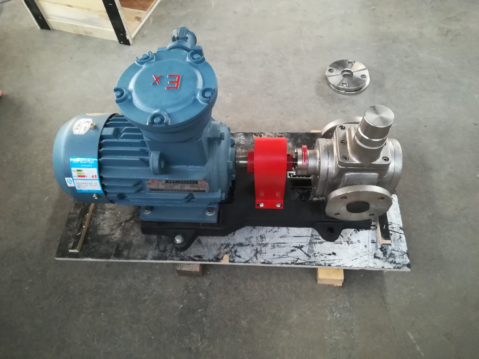 YCB25/0.6-1齿轮泵，泊头市天海泵业制造有限公司