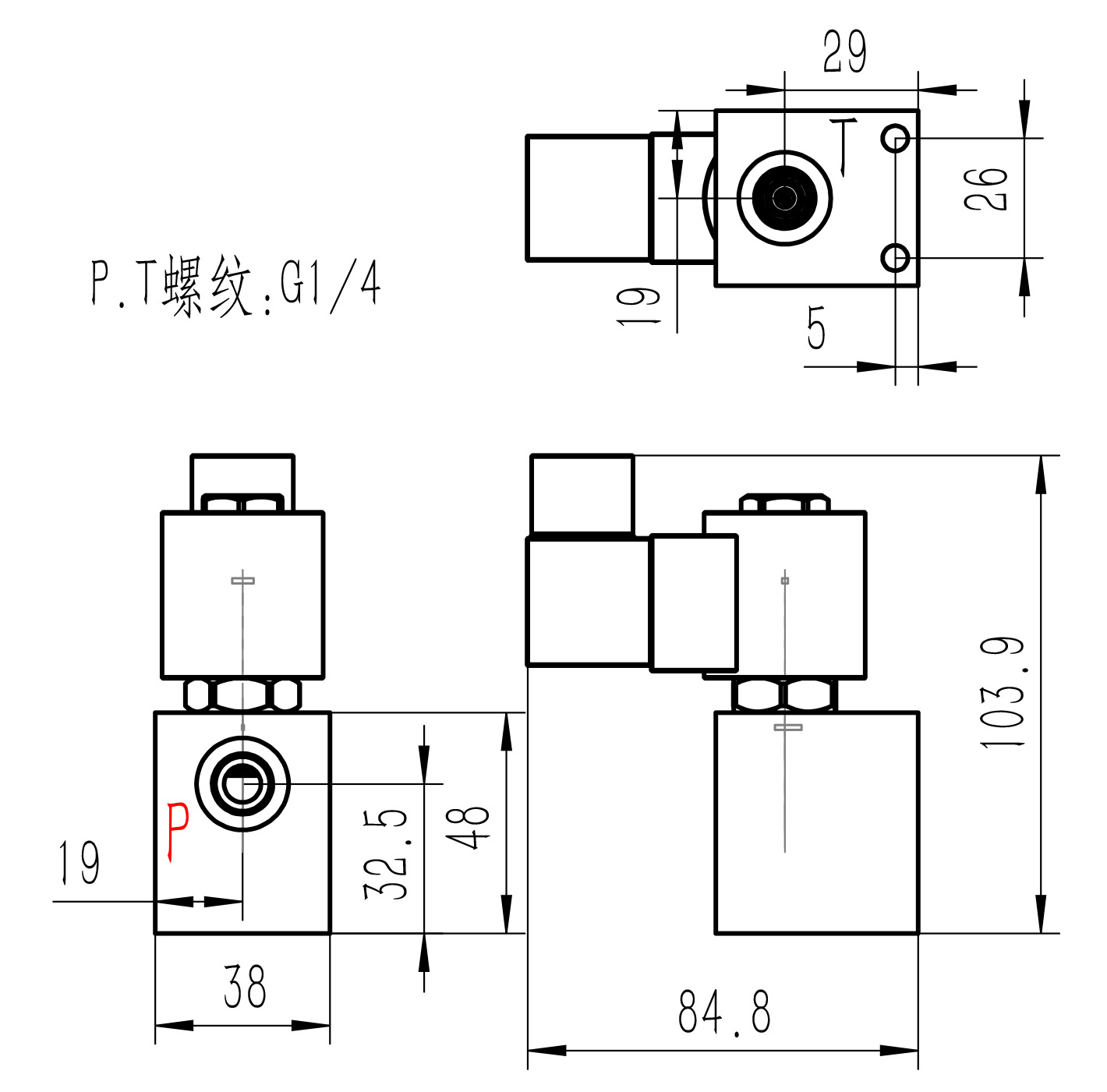 液压系统LL143L两位两通电磁换向液压插装阀常开常闭LONGLI厂家