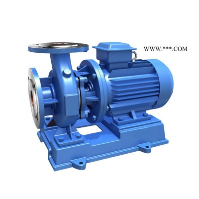 ISW65-160管道离心泵 耐酸碱水泵 卧式化工泵 腾龙泵阀