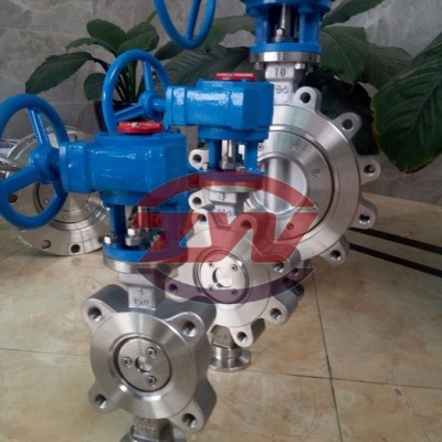 专业蝶阀厂家供应LTD373W-150LBP凸耳蝶阀 硬密封蝶阀 对夹蝶阀 不锈钢蝶阀
